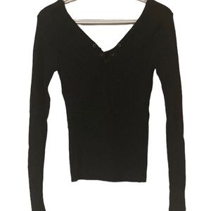 Bongo Ribbed Top - L